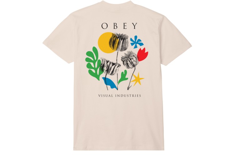OBEY Flowers Paper Scissors T-Shirt