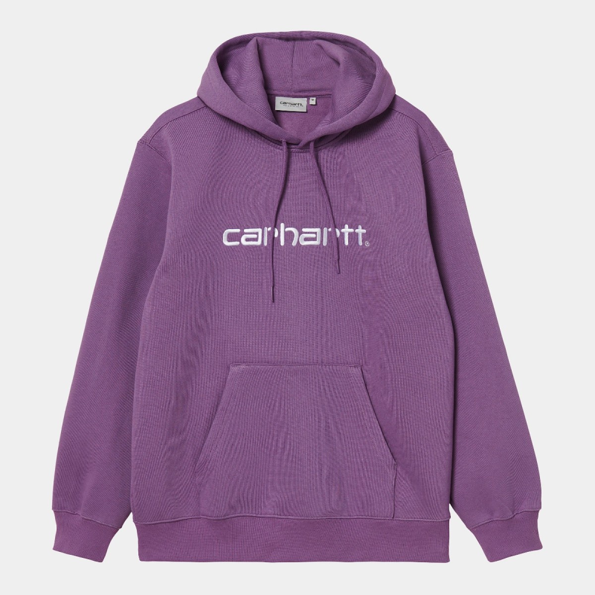 Carhartt WIP Hooded Carhartt Sweatshirt Aster Purple / White - Penloe