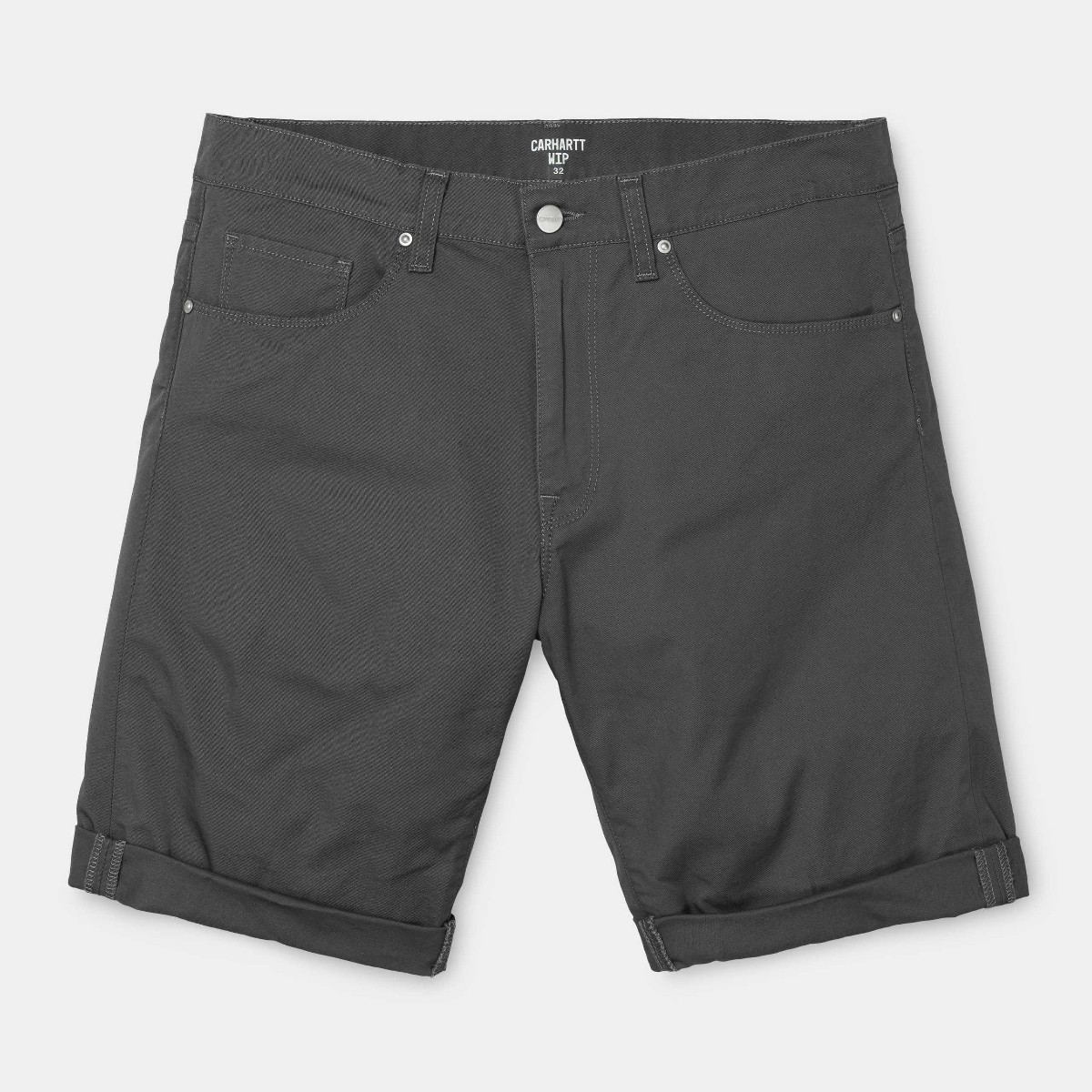 Carhartt Wip Swell Shorts Black 97/3% Cotton/Lycra® 'Wichita' Stretch ...