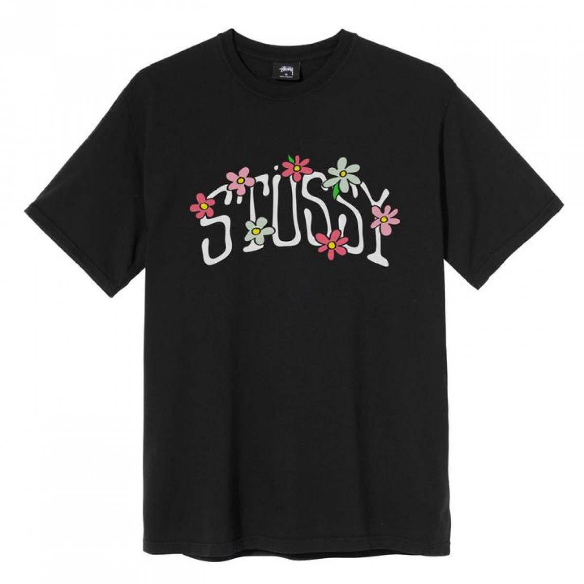 stussy flower t shirt
