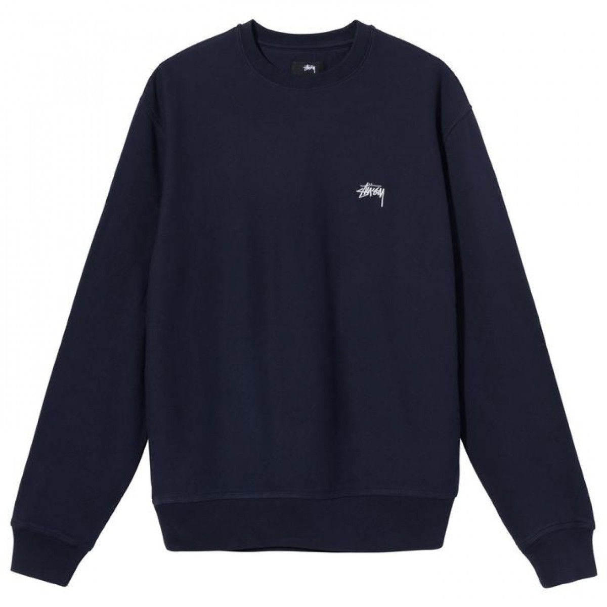 stussy stock logo sweatshirt