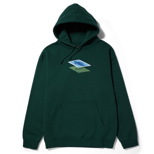 HUF x Girl Shadow Hoodie Forest Green Penloe
