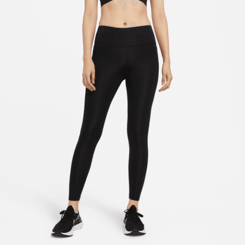 Nike Epic Fast Mid-Rise Pocket Leggings Keep running with the Nike Epic  Fast Mid-Rise Pocket Leggings. Stretchy polyester blend supports your  moves