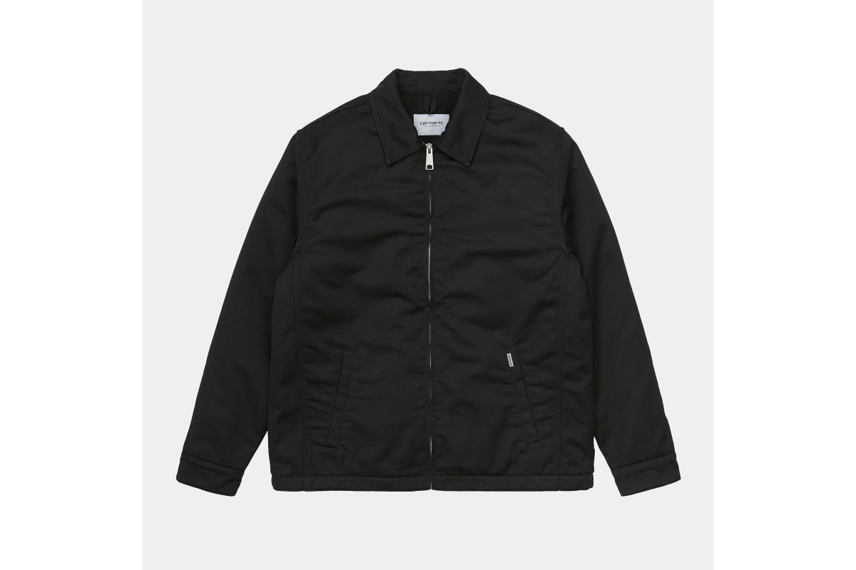 Carhartt WIP Modular Jacket Black ,65/35% Polyester/Cotton 'Denison ...