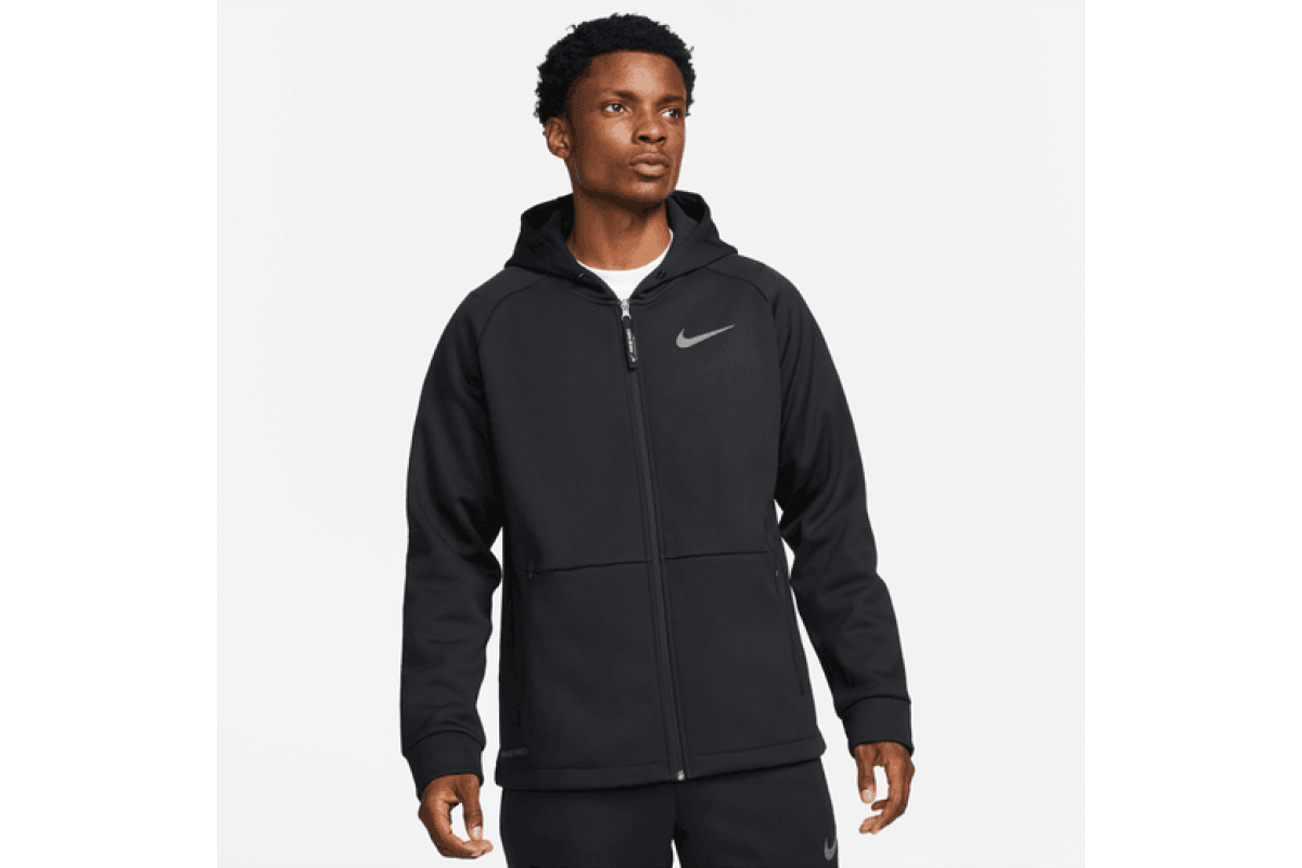 Nike Pro Dri-FIT Flex Vent Max Men's Full-Zip Hooded Training Jacket ...