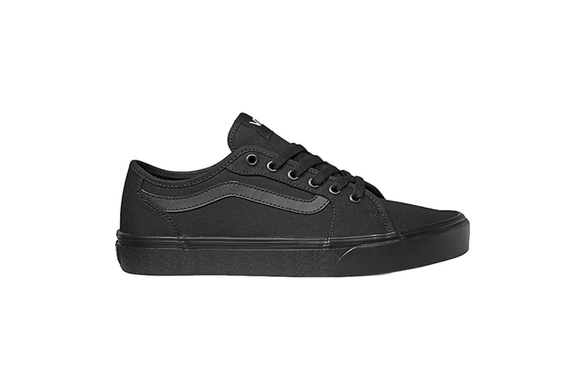 Precipicio tijeras Vicio Vans Filmore Decon (Canvas) Black / Black - Penloe