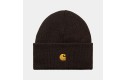 Thumbnail of carhartt-wip-chase-beanie-dark-umber---gold_378789.jpg