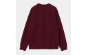 Thumbnail of carhartt-wip-chase-crew-sweatshirt-jam-burgundy---gold_257895.jpg