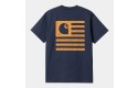 Thumbnail of carhartt-wip-s-s-label-state-flag-t-shirt-enzian-blue---ochre_364710.jpg