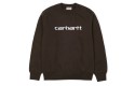 Thumbnail of carhartt-wip-script-logo-embroidered-crew-sweat-dark-brown_128224.jpg