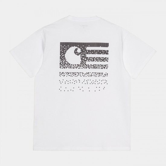 Carhartt WIP Fade State T-Shirt White / Black