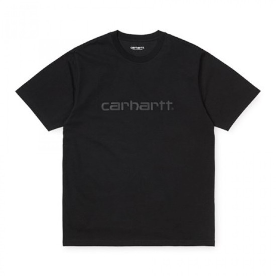 Carhartt Wip S/S Script T-Shirt Black / Black