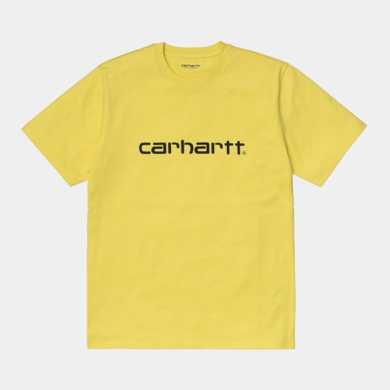 Carhartt WIP S/S Script T-Shirt Limoncello Yellow / Black