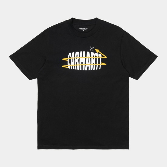 Carhartt WIP S/S Star Script T-Shirt Black