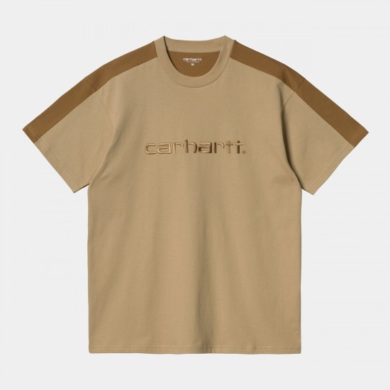 Carhartt WIP Tonare T-Shirt Dusty Hamilton Brown / Hamilton Brown