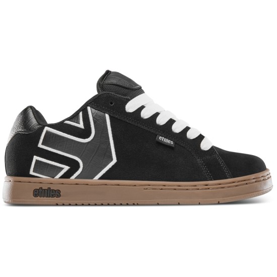 Etnies Fader Skate Shoes Black / White / Gum