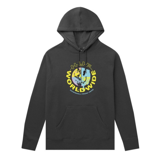 HUF Oxy Pullover Hoodie Black