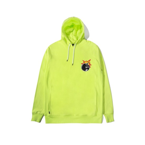 lime green pullover hoodie