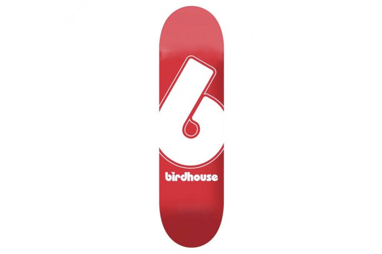 Birdhouse B Logo Skate Deck Red