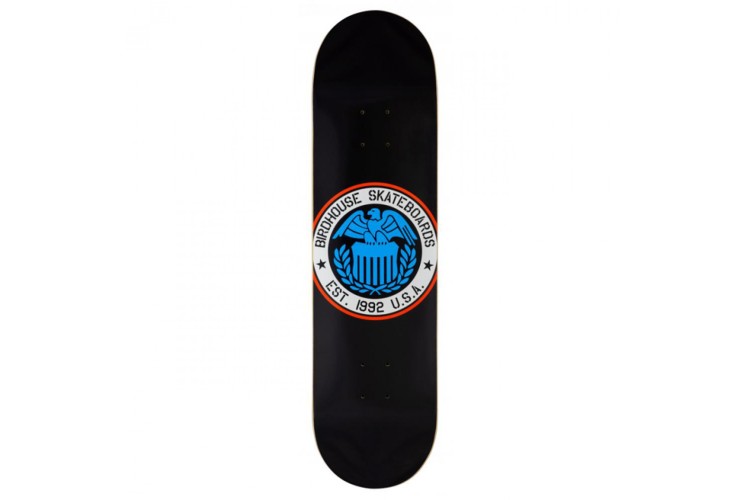 Birdhouse Eagle Logo Skate Deck Black