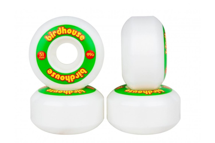 Birdhouse Wheels Logo 99a (PK 4) Green 51mm