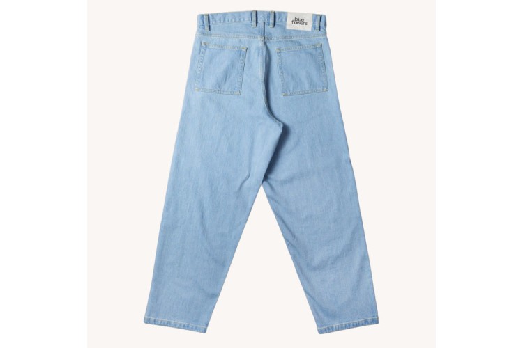 Blue Flowers Denim Jeans