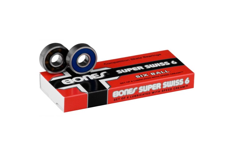 Bones Super Swiss 6 Ball 608 Bearings