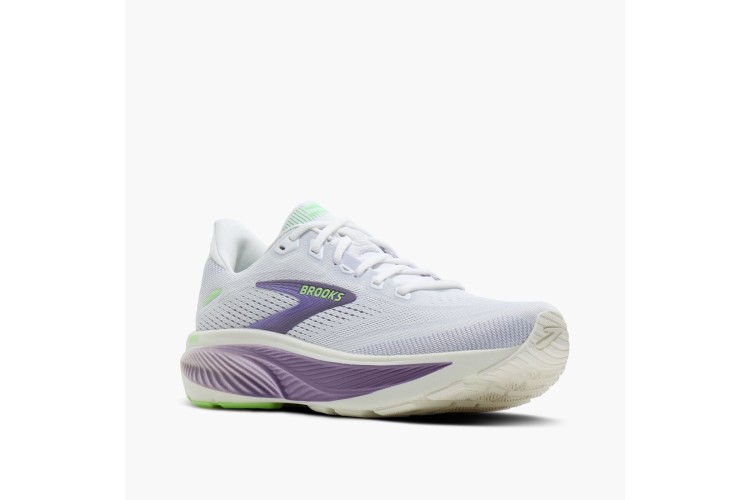 Brooks Ghost 18 White / Purple Hebe