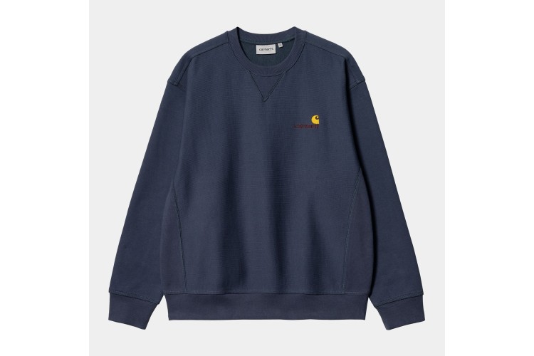 Carhartt WIP American Script Sweat Enzian