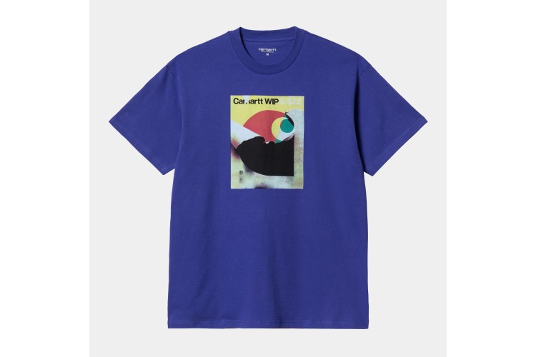 Carhartt WIP Bookcover T-Shirt Razzmic Blue