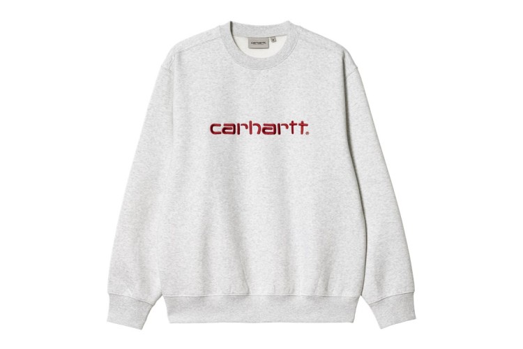 Carhartt WIP Carhartt Sweatshirt Ash Heather / Rocket