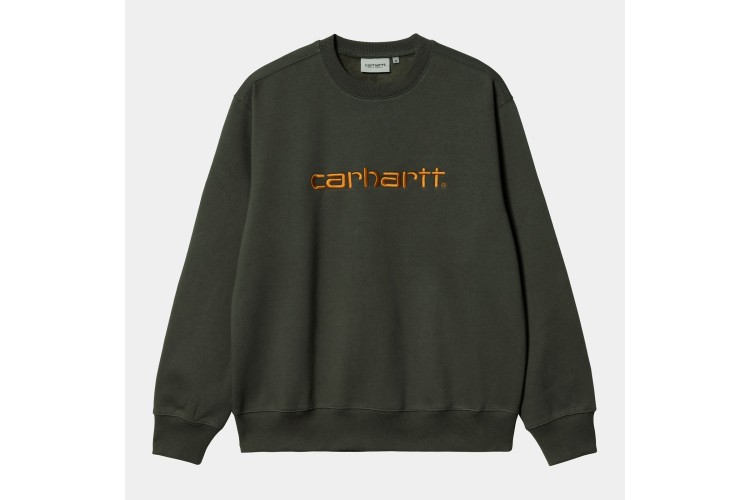 Carhartt WIP Carhartt Sweatshirt Boxwood / Ochre