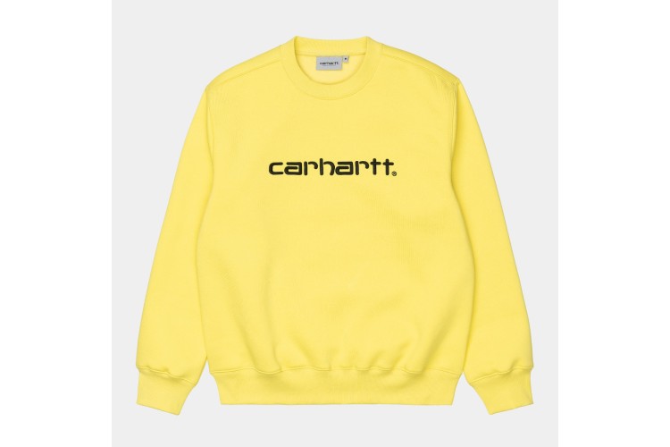 Carhartt WIP Carhartt Sweatshirt Limoncello Yellow / Black