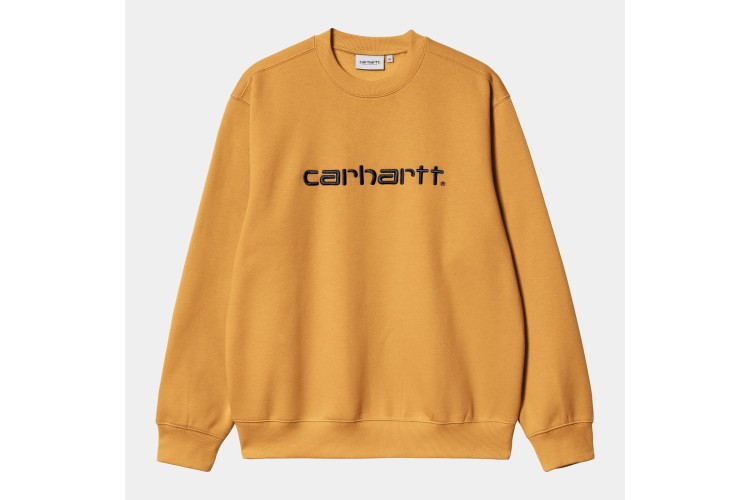 Carhartt WIP Carhartt Sweatshirt Ochre / Dark Navy