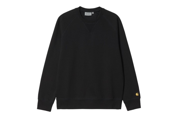 Carhartt WIP Chase Sweatshirt Black / Gold