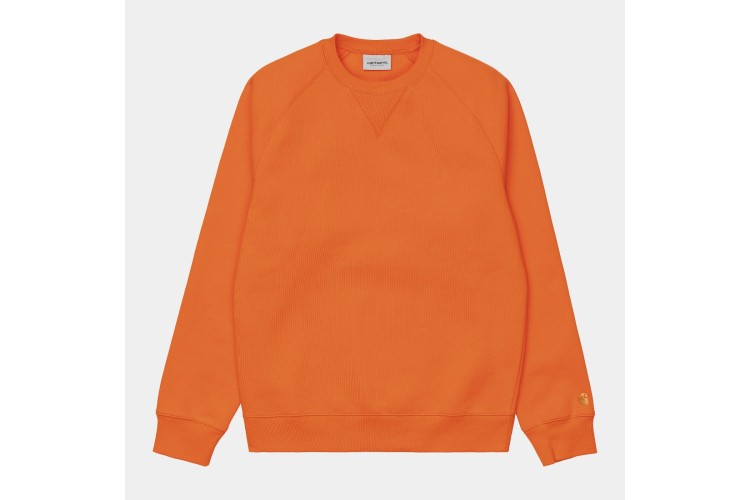 Carhartt WIP Chase Sweatshirt Hokkaido / Gold