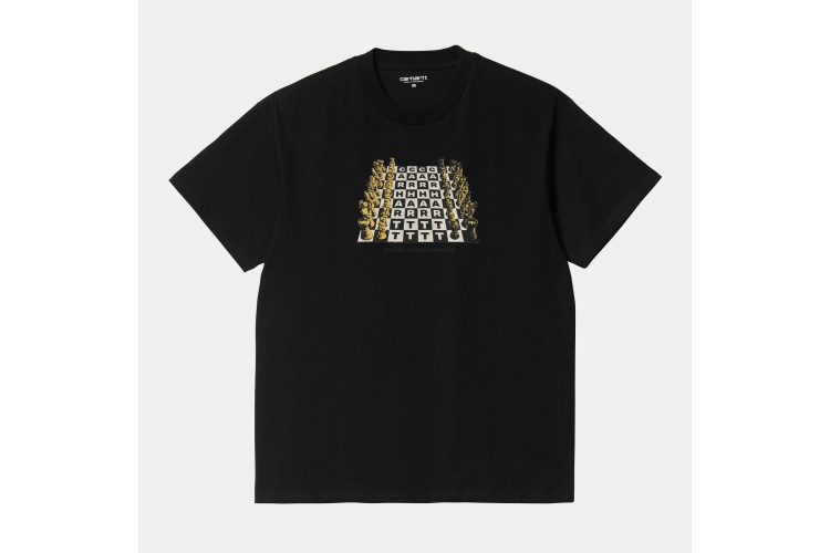 Carhartt WIP Chessboard T-Shirt Black