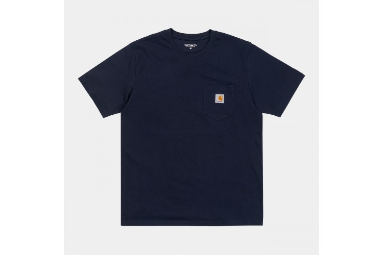 Carhartt WIP Classic Pocket T-Shirt Dark Navy Blue