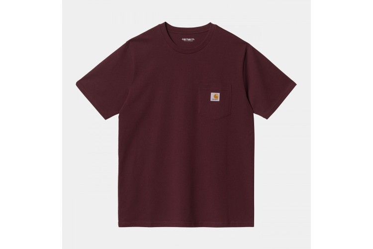 Carhartt WIP Classic Pocket T-Shirt Wine