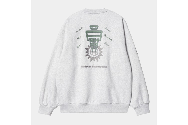 Carhartt WIP Connect Sweatshirt Ash Heather