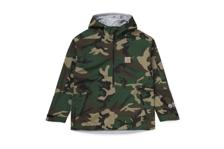 Carhartt Wip Gore-Tex Point Pullover Camo Laurel