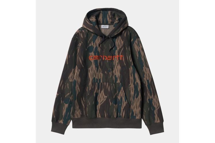 Carhartt WIP Hooded Carhartt Logo Sweatshirt Unite Camo