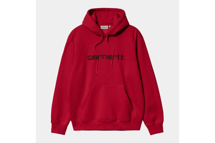 Carhartt WIP Hooded Carhartt Sweatshirt Rocket / Black