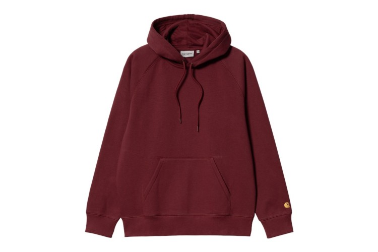 Carhartt WIP Hooded Chase Sweatshirt Corvina / Gold