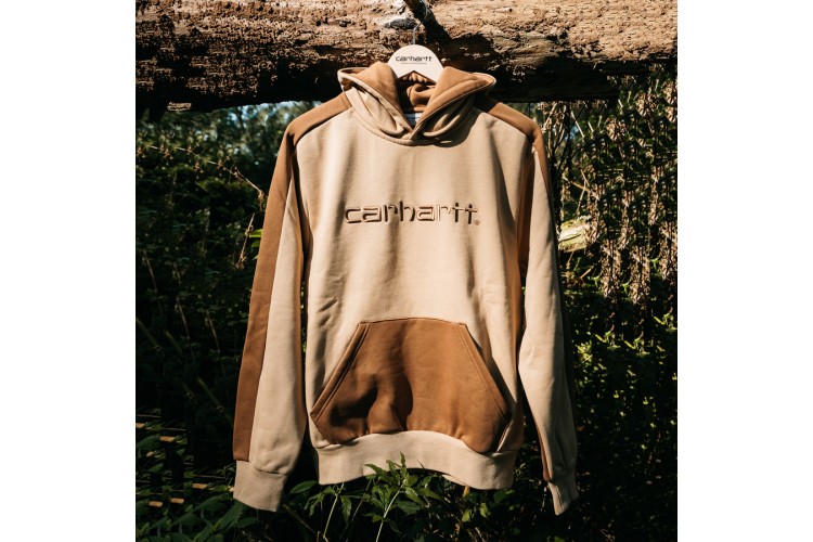 Carhartt WIP Hooded Tonare Sweatshirt Dusty Hamilton Brown / Hamilton Brown