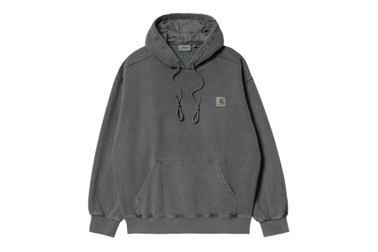 Carhartt WIP Hooded Vista Sweatshirt Vulcan Grey 100 Cotton Sweat 13.2 oz Penloe