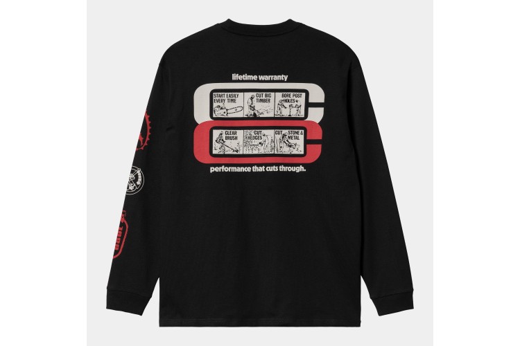 Carhartt WIP L/S Life Tools T-Shirt Black