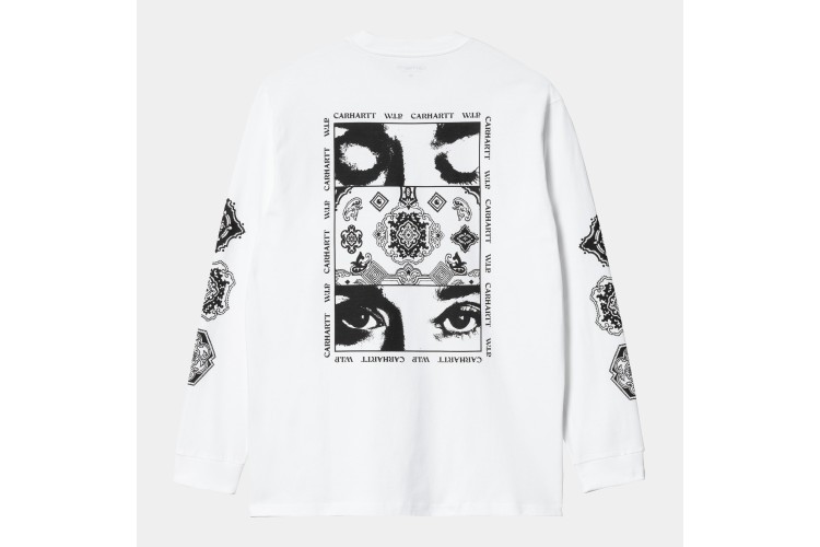 Carhartt WIP Long Sleeve Scope T-Shirt White