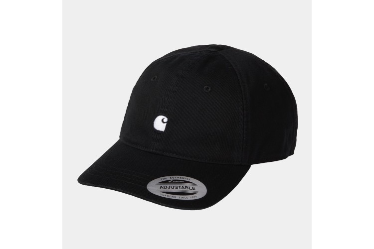 Carhartt WIP Madison Logo Cap Black / White