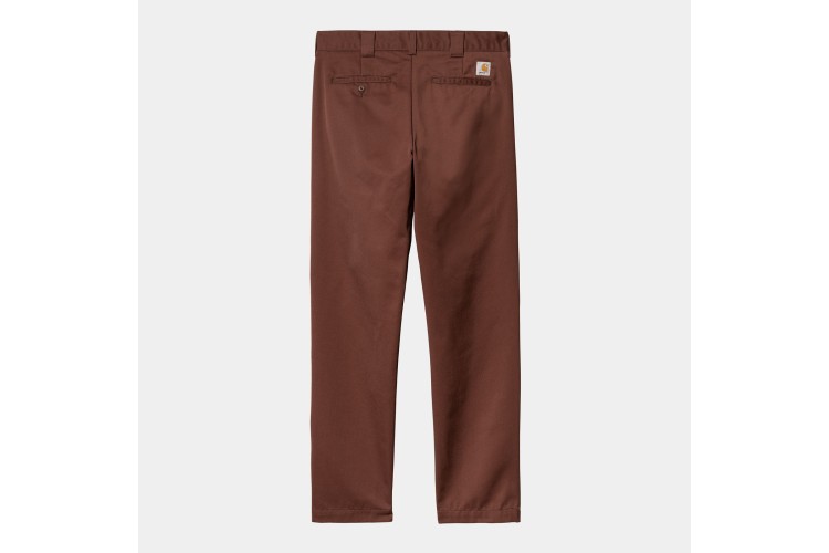 Carhartt WIP Master Pants 'Denison' Twill Ale Burgundy